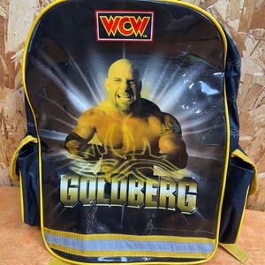 Wcw wrestling Goldberg kids backpack vintage Wwe